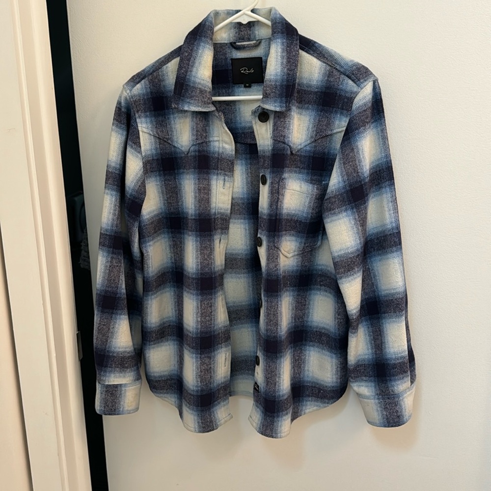 Rails plaid shirt / shacket